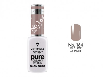 Esmalte Victoria Vynn Pure Creamy Hybrid cor No. 164 Mild Latte
