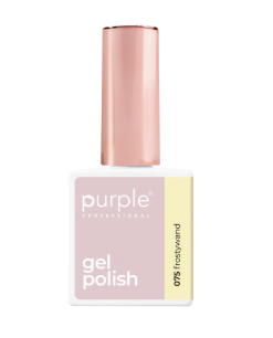 Verniz gel Purple Professional com tampa rosa e rótulo lilás