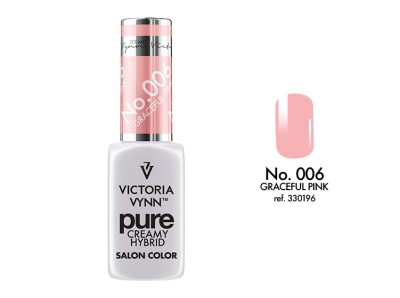 Verniz de unhas Victoria Vynn Pure Creamy Hybrid com tampa rosa