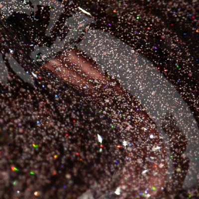 Textura brilhante com glitter multicolorido e faixa transparente