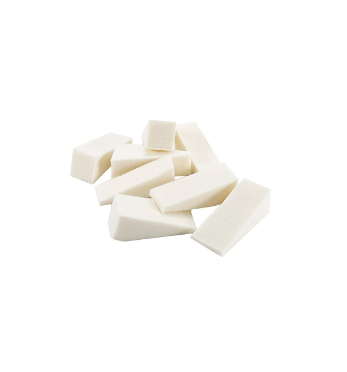 Blocos brancos de espuma empilhados