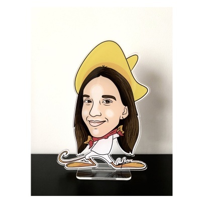 Caricatura&#x20;em&#x20;trof&#x00E9;u&#x20;-&#x20;Acr&#x00ED;lico