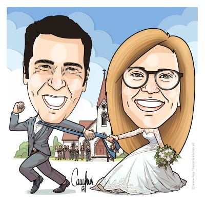 Caricaturas&#x20;de&#x20;Noivos