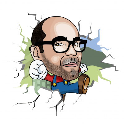 Caricatura&#x20;em&#x20;Vinil&#x20;Autocolante