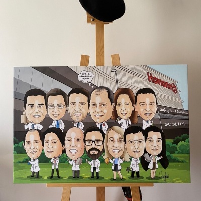 Caricaturas&#x20;em&#x20;tela