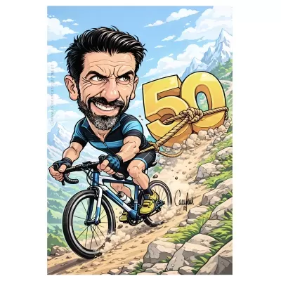 Caricatura&#x20;de&#x20;Anivers&#x00E1;rio&#x20;Personalizada