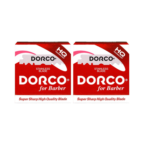 Dorco for Barber 200 lâminas partidas - 2 caixas