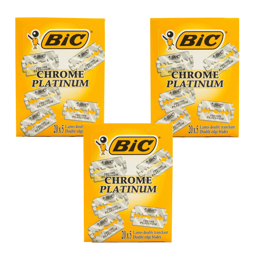 Lâminas Bic - 3 Caixas (300 lâminas)