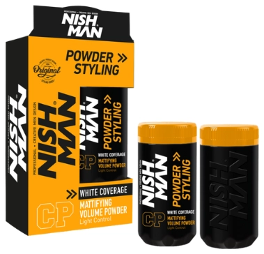 Cera em pó Preta Nishman - CP White Coverage 20g