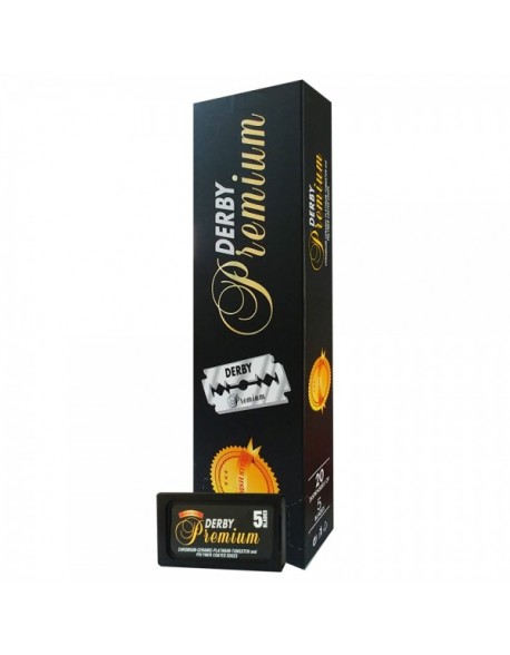 Lâminas Derby Premium 100 lâminas