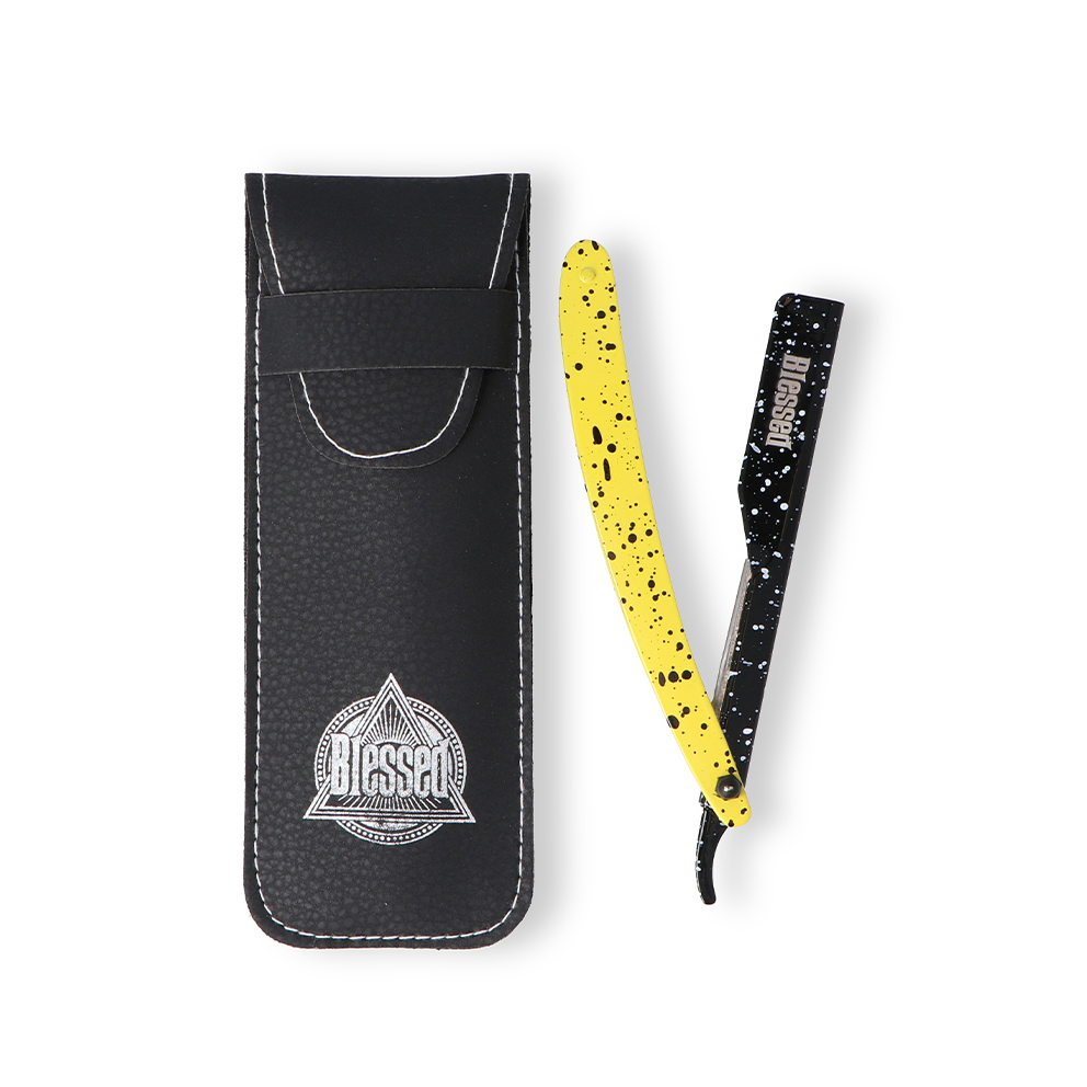 Navalha Blessed Amarelo/Preto