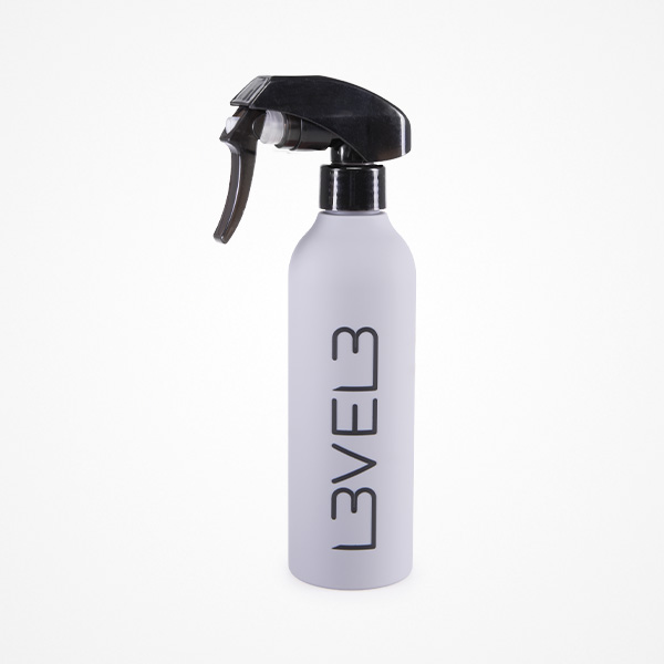 Pulverizador Cinzento Rubberized Spray Bottle L3vel3