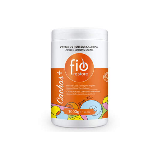 Creme de Pentear Caracóis Fio Restore Cachos + 1 Kg