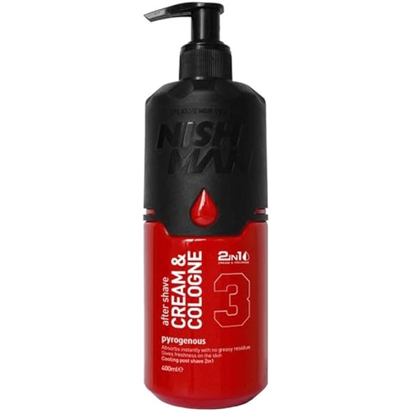 After Shave Cream & Cologne Pyrogenous nº3 Nishman 400ml