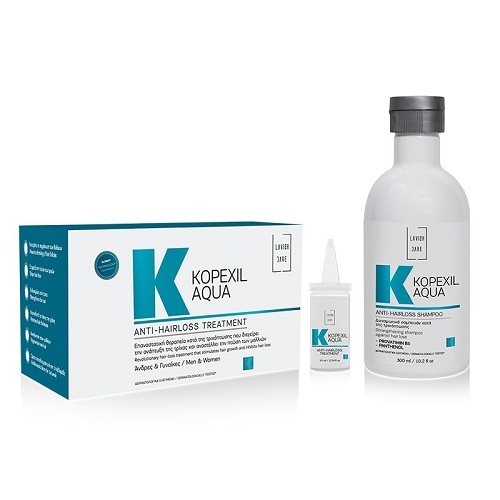KOPEXIL AQUA - Tratamento Completo ( Âmpolas + Champô) Lavish Care