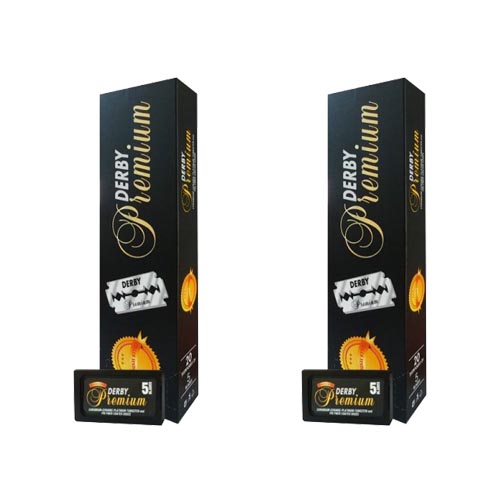 Lâminas Derby Premium - 2 Caixas (200 lâminas)