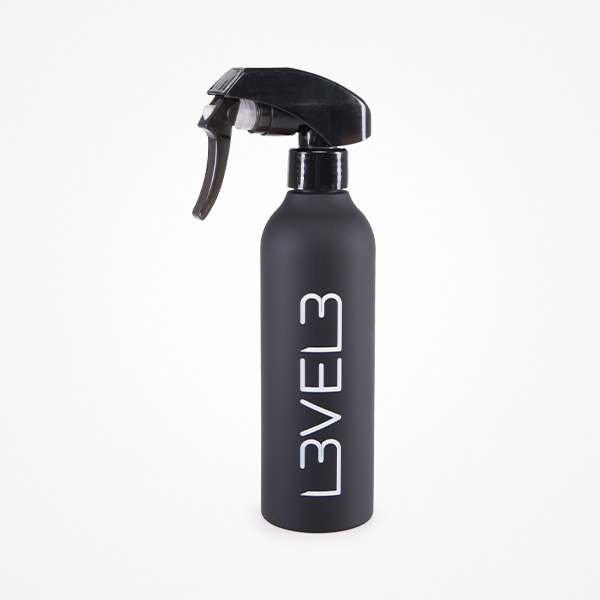 Pulverizador Preto Rubberized Spray Bottle L3vel3
