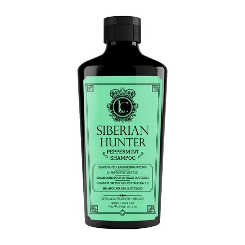 Champô Siberian Hunter (Cabelos oleosos) - Lavish Care 300ml - Aroma a Menta