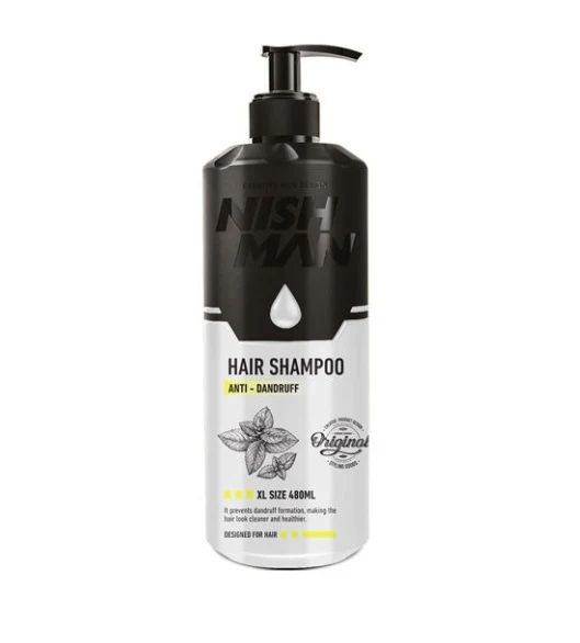 Champô Anti-Caspa Nishman 480ml
