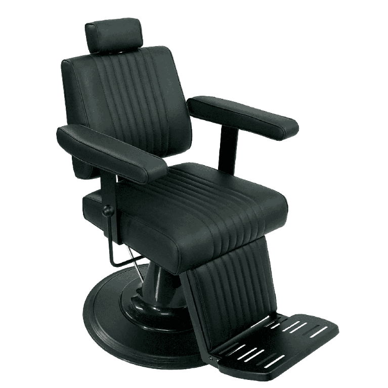 Cadeira de Barbeiro Cut Matte Black