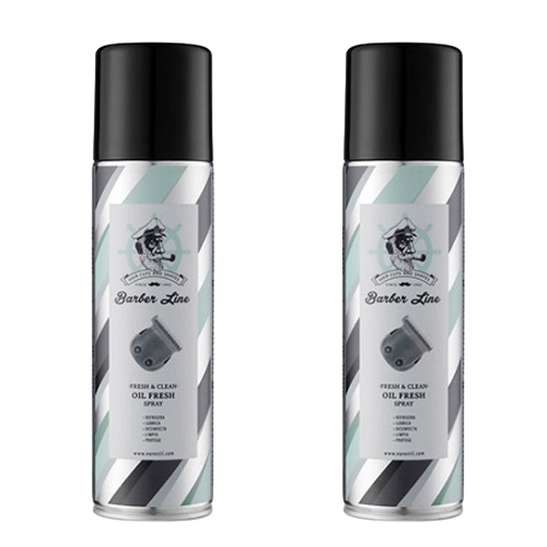 Spray para máquina 5 em 1 Barber Line 500ml - 2 unidades