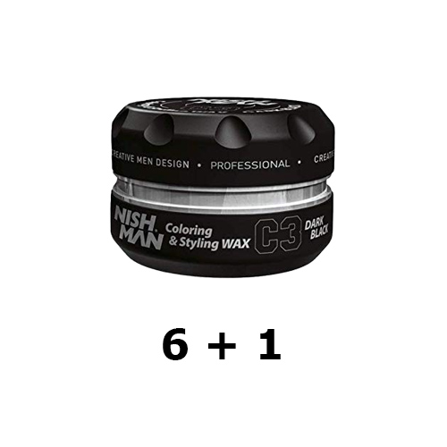 Cera Negra C3 Nishman 100ml  (6+1)
