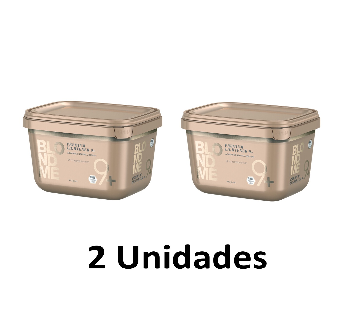 Schwarzkopf BlondMe Descolorante Premium 9+ 450g - 2 Unidades