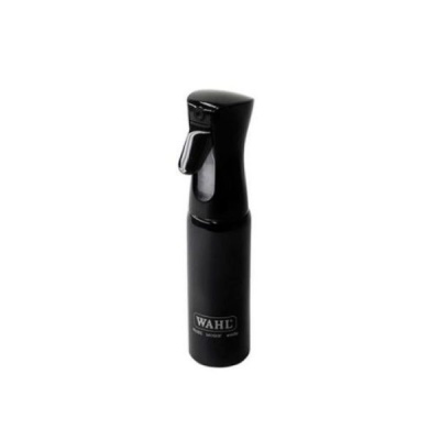 Frasco pulverizador preto WAHL em fundo branco