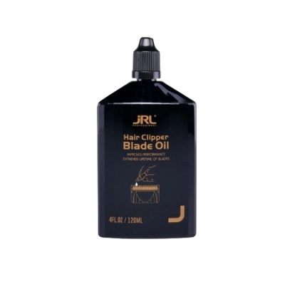 Frasco preto de óleo para lâminas de máquina de cortar cabelo, 120 ml, marca JRL