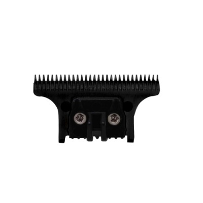 Peça de corte preta para máquina de barbear com lâminas finas