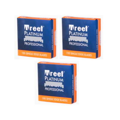 Caixas de lâminas para barbear Mreet Platinum Professional