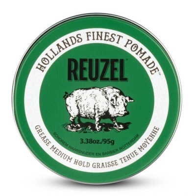 Reuzel Green Pomade - Medium Hold Graisse 95g