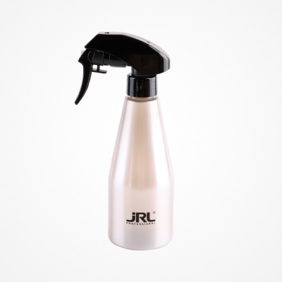Frasco de spray JRL profissional branco com tampa preta