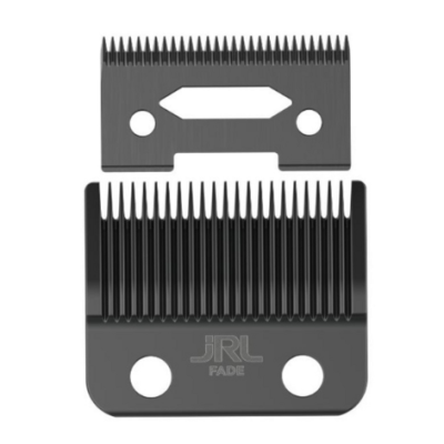 Lâminas de corte para máquina de barbear JRL FADE em metal preto