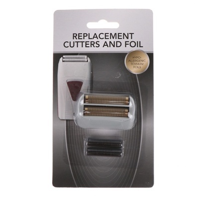 Pacote de reposição com lâminas e películas para barbear
