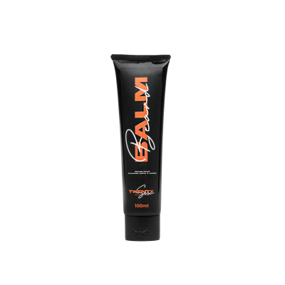 Bisnaga preta de bálsamo para barba de 100ml