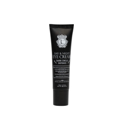 Tubo preto de creme para olhos DAY & NIGHT EYE CREAM DARK CIRCLE DEFENCE