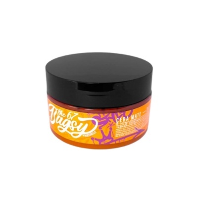 frasco de cera mate para cabelo The 67 Baggy com tampa preta