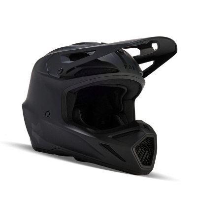 Capacete integral preto fosco com viseira ajustável e ventilação frontal