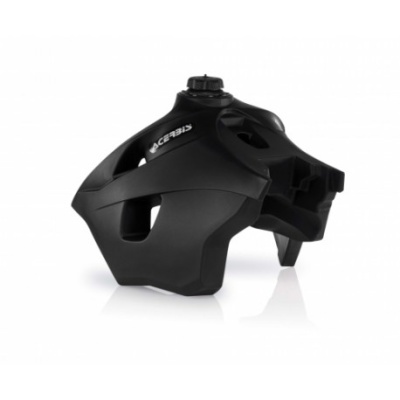 Depósito de combustível preto para motocicleta com logótipo ACERBIS