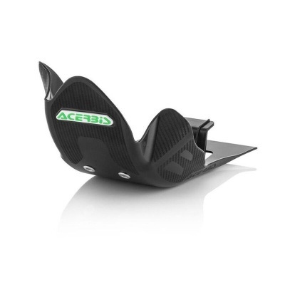Protetor inferior preto para mota com logótipo ACERBIS