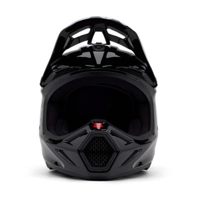 Capacete integral preto para motocross