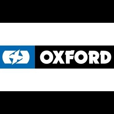 Logótipo OXFORD em fundo azul e preto