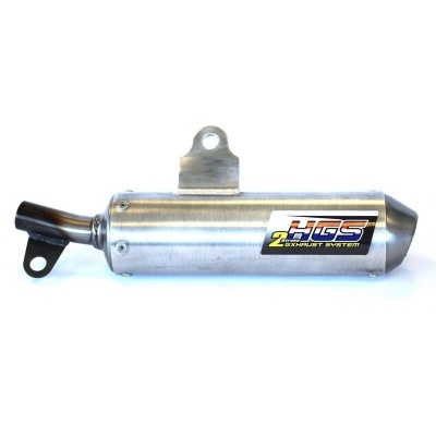 Escape metálico prateado HGS para sistema de escape