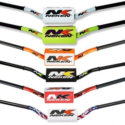 Guiadores para motocicletas em várias cores com protetores de espuma NK NEKEN