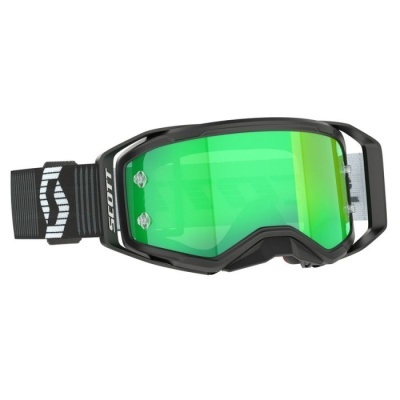 Óculos de proteção Scott com lente verde e correia preta