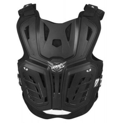 Colete de proteção preto Leatt 4.5 para proteção do tronco