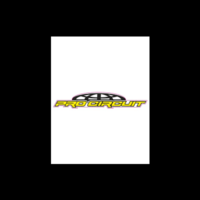 Logo PRO CIRCUIT amarelo e preto sobre fundo branco