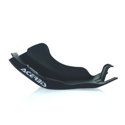 Protetor de motor Acerbis preto com logo branco