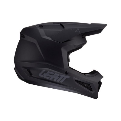 Capacete preto integral com logótipo LEATT